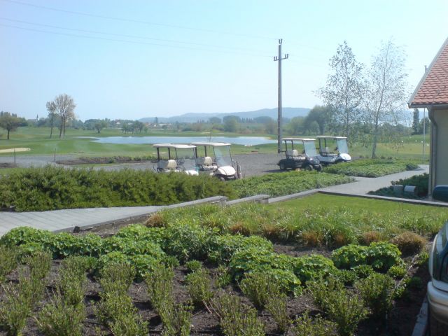 Ausflugtipps und Freizeitbeschäftigung: Golfplatz Royal mit eigenem See und Panoramablick in Balatonudvari