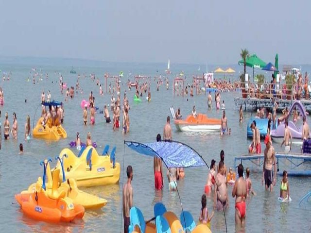 Strände am Balaton / Wasserwelt: Strandteil Siofok